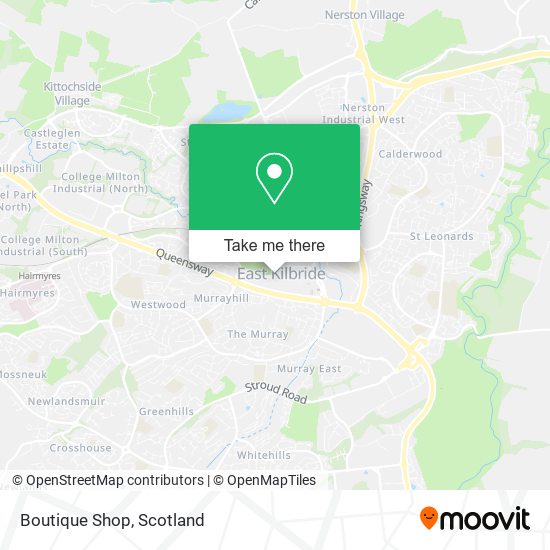 Boutique Shop map