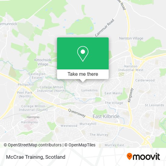 McCrae Training map