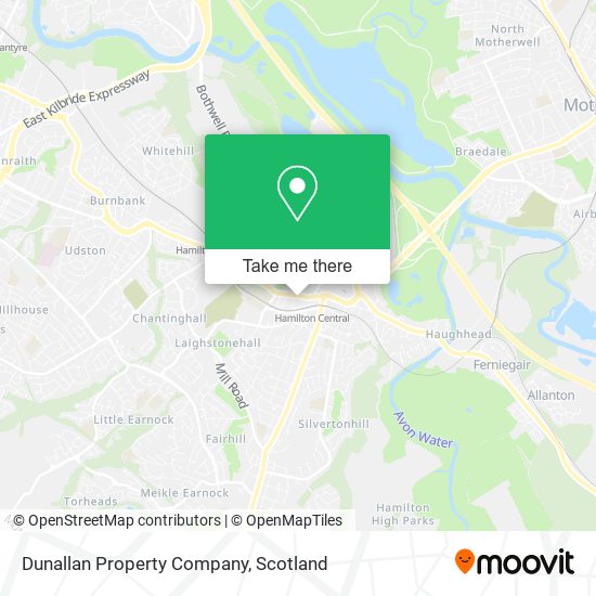 Dunallan Property Company map