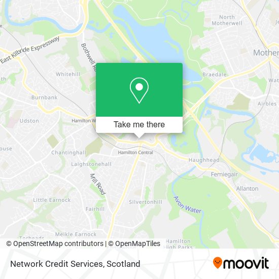 Network Credit Services map