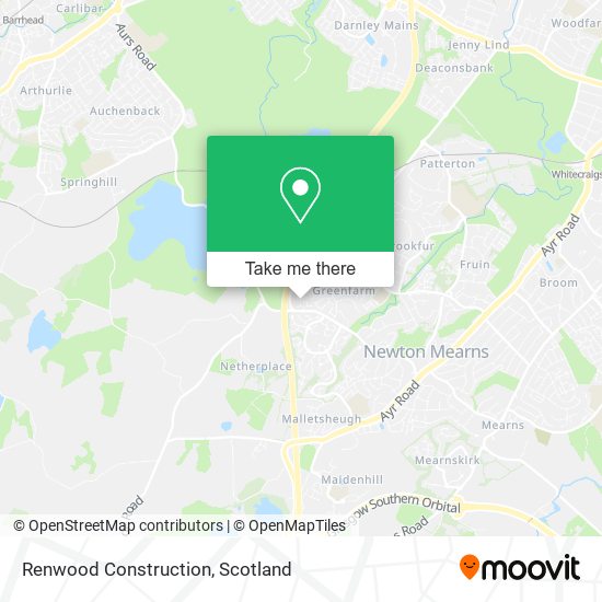 Renwood Construction map