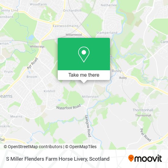 S Miller Flenders Farm Horse Livery map