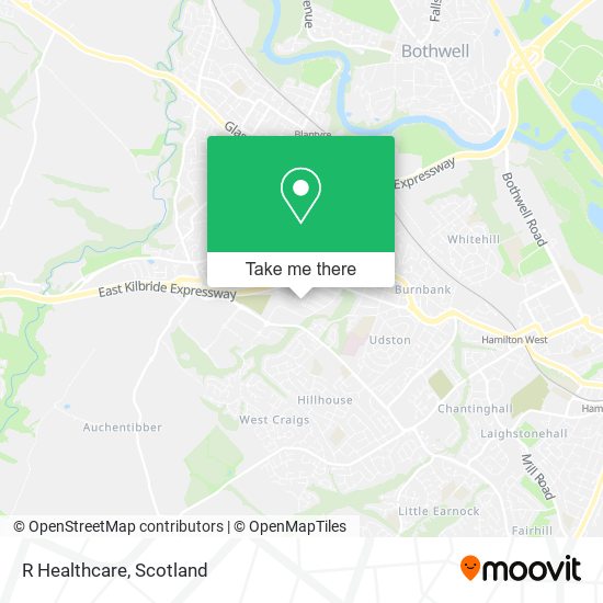 R Healthcare map