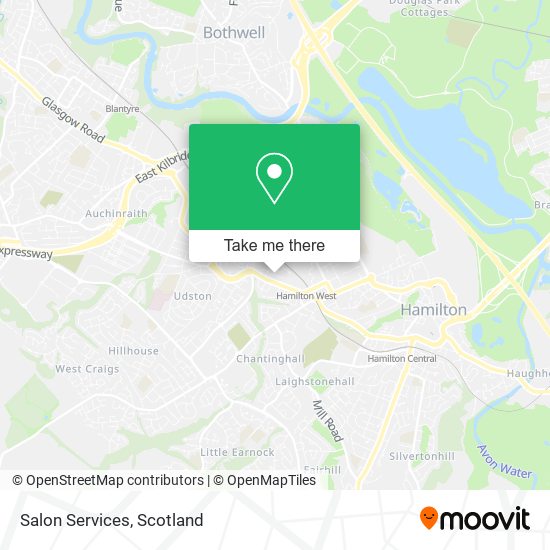 Salon Services map