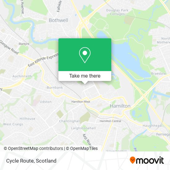 Cycle Route map