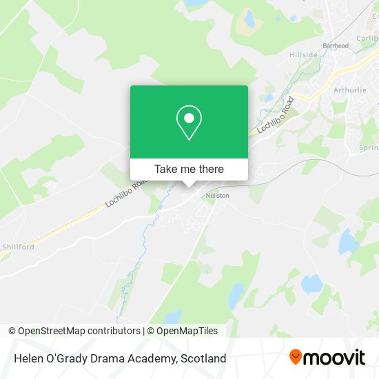 Helen O'Grady Drama Academy map