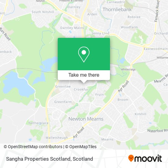 Sangha Properties Scotland map