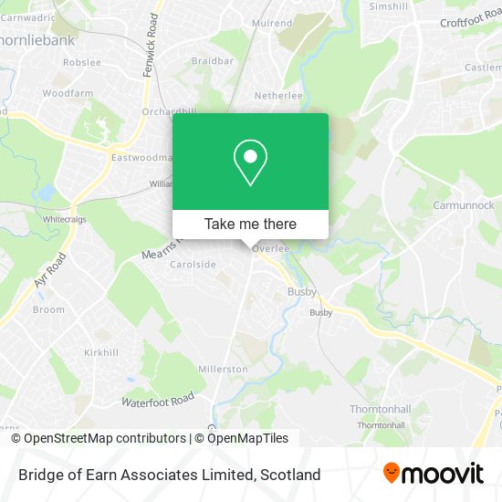 Bridge of Earn Associates Limited map