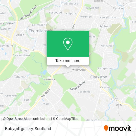 Babygiftgallery map