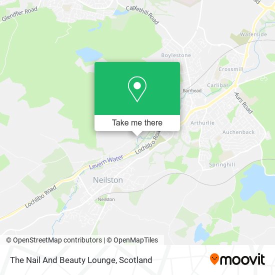 The Nail And Beauty Lounge map