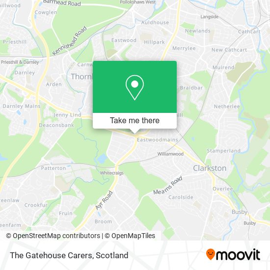 The Gatehouse Carers map