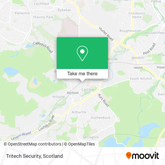 Tritech Security map