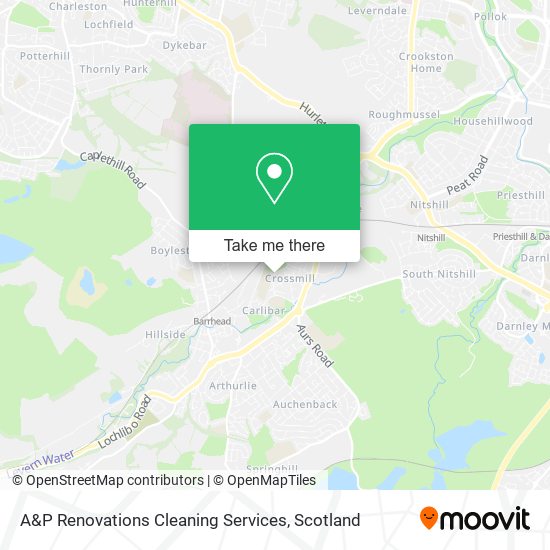 A&P Renovations Cleaning Services map