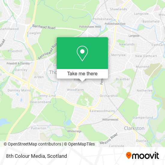 8th Colour Media map