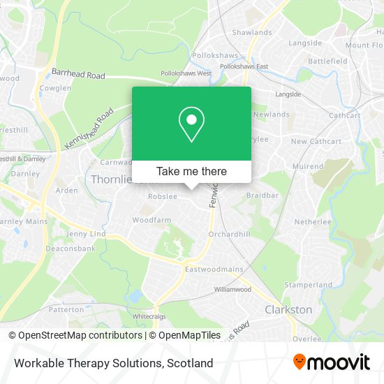 Workable Therapy Solutions map