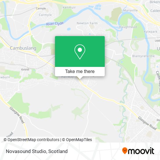 Novasound Studio map