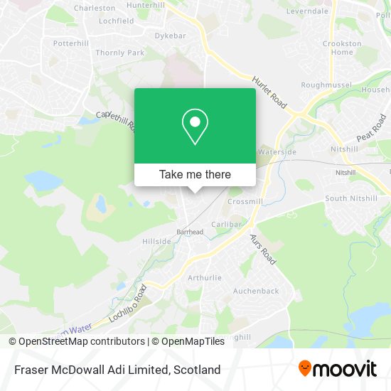 Fraser McDowall Adi Limited map