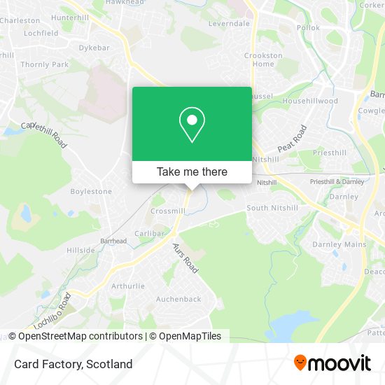 Card Factory map