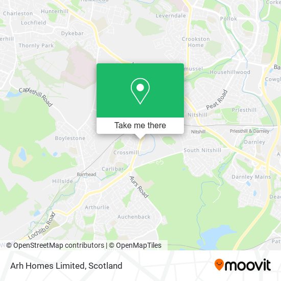 Arh Homes Limited map