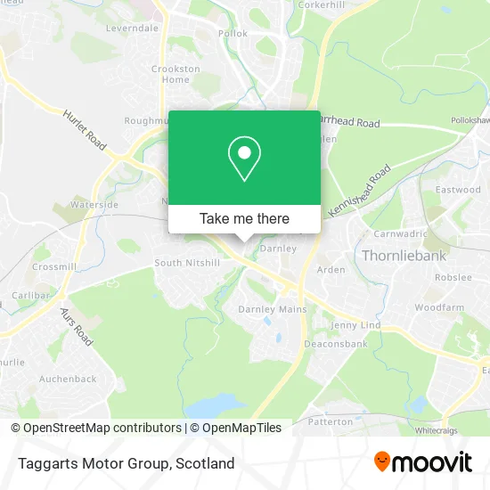 Taggarts Motor Group map