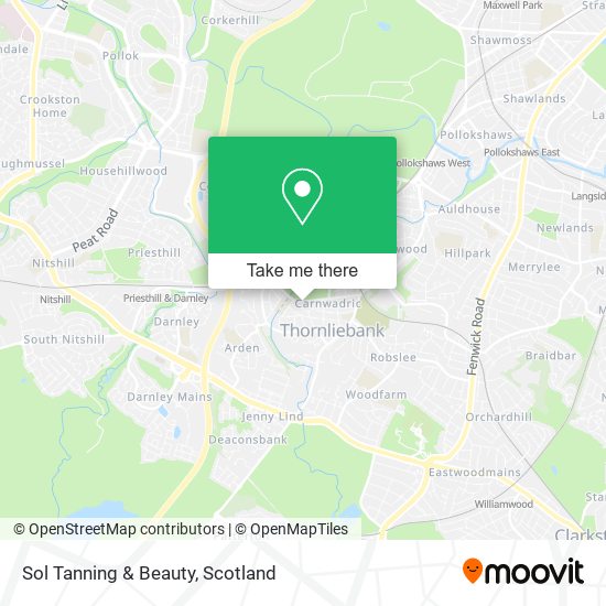 Sol Tanning & Beauty map