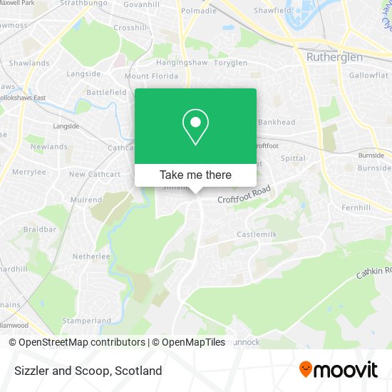 Sizzler and Scoop map