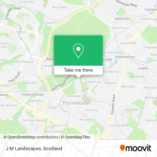 J M Landscapes map