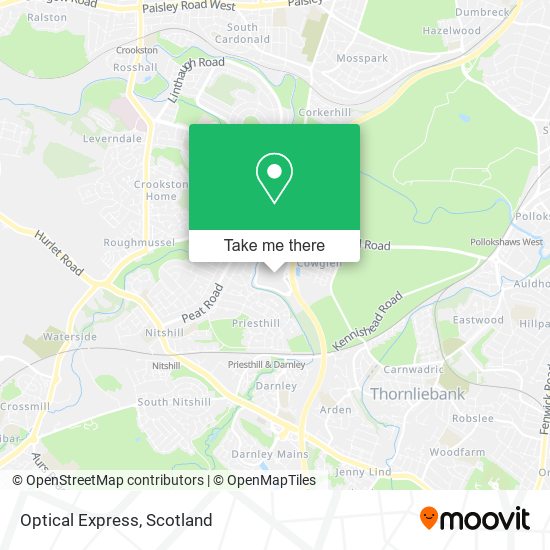 Optical Express map