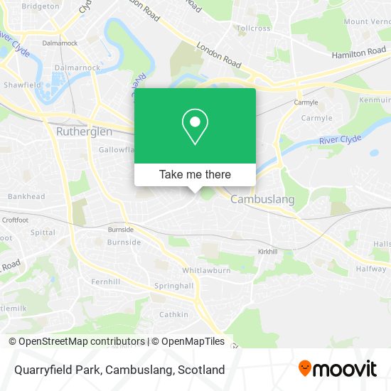 Quarryfield Park, Cambuslang map