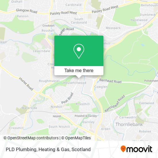 PLD Plumbing, Heating & Gas map