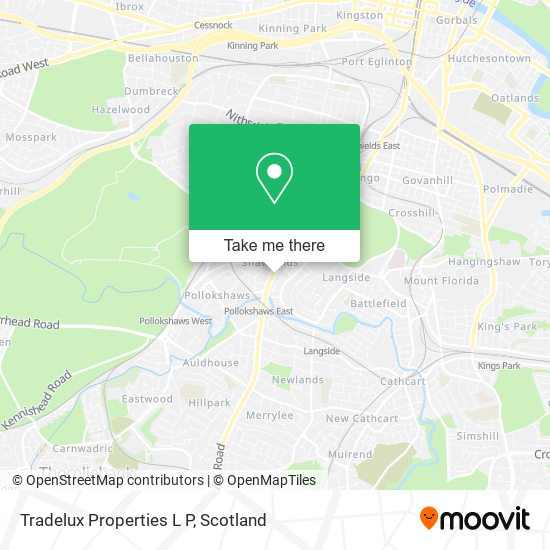 Tradelux Properties L P map
