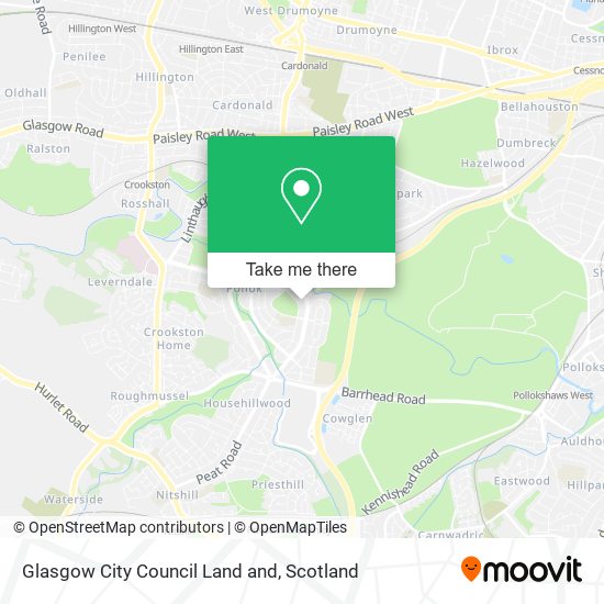 Glasgow City Council Land and map