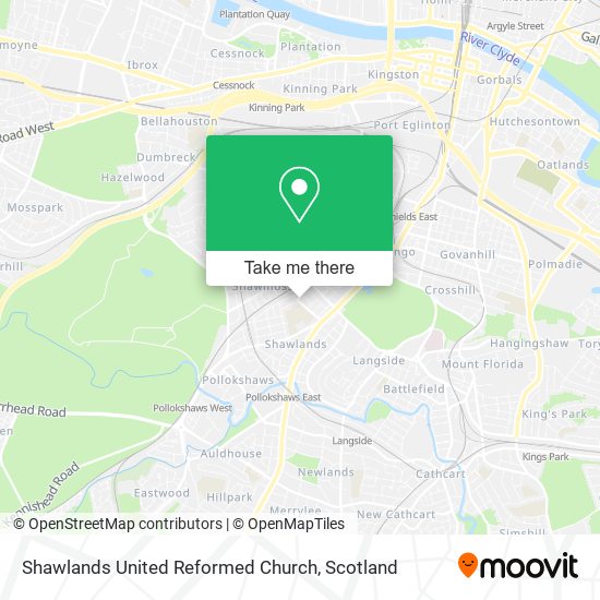 Shawlands United Reformed Church map