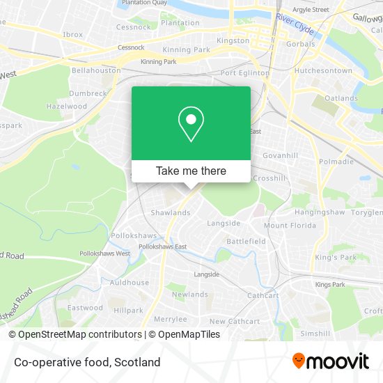 Co-operative food map