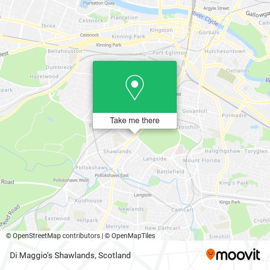 Di Maggio's Shawlands map