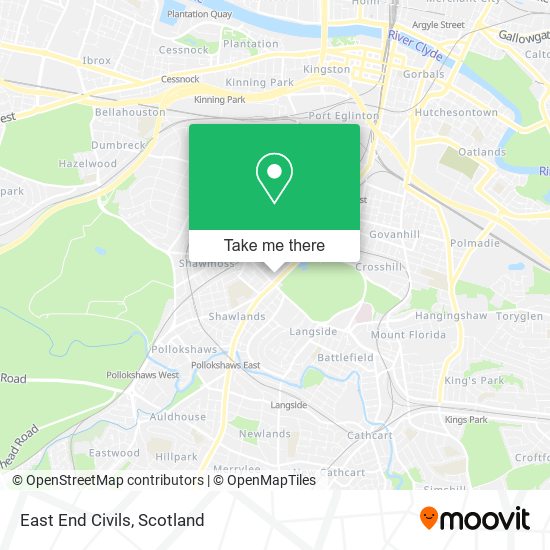 East End Civils map