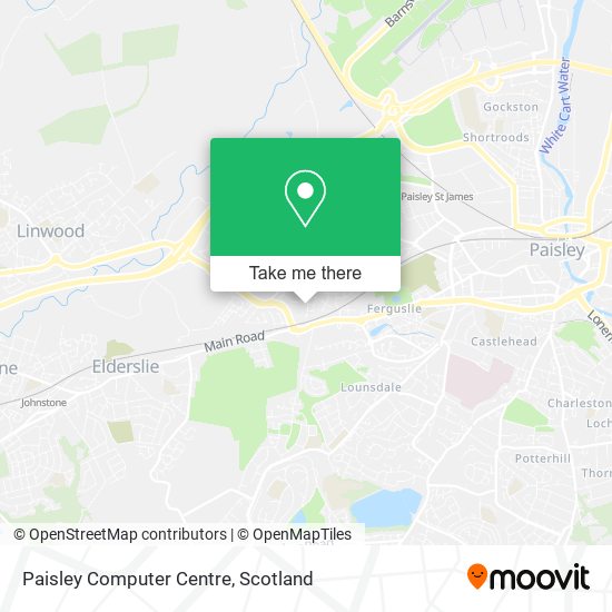 Paisley Computer Centre map