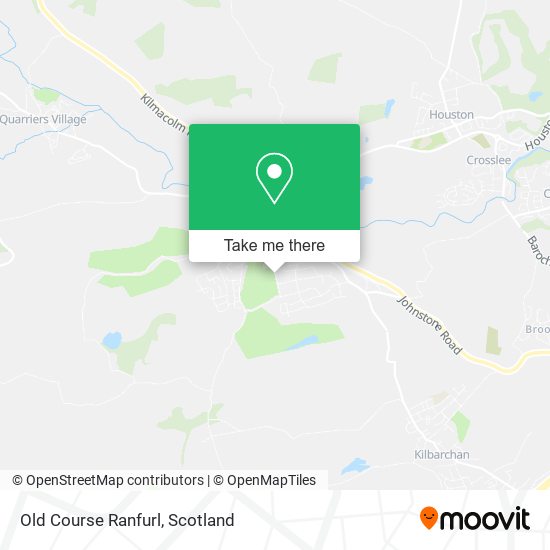 Old Course Ranfurl map
