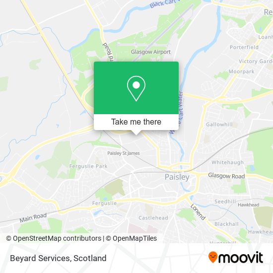 Beyard Services map