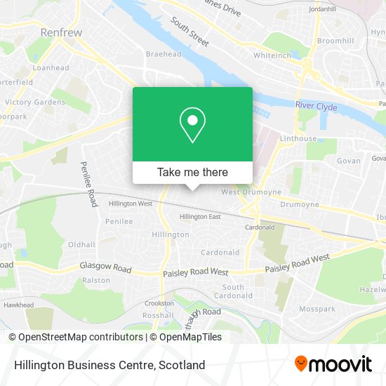 Hillington Business Centre map