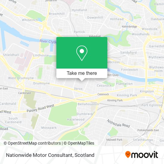 Nationwide Motor Consultant map