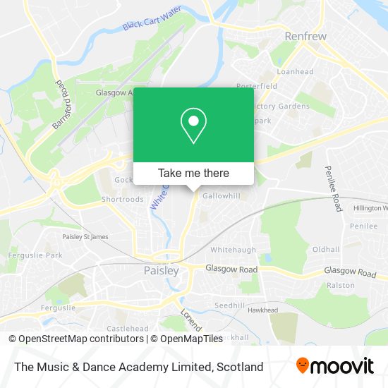 The Music & Dance Academy Limited map