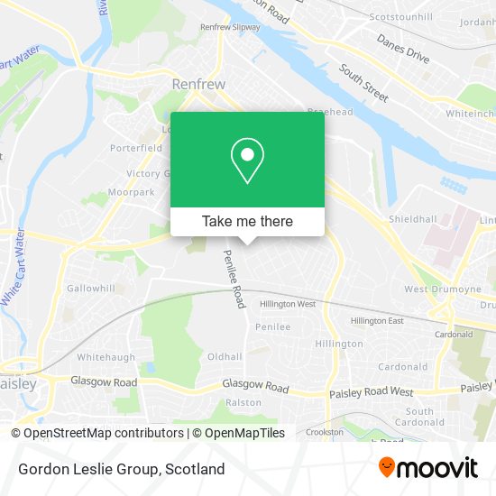 Gordon Leslie Group map