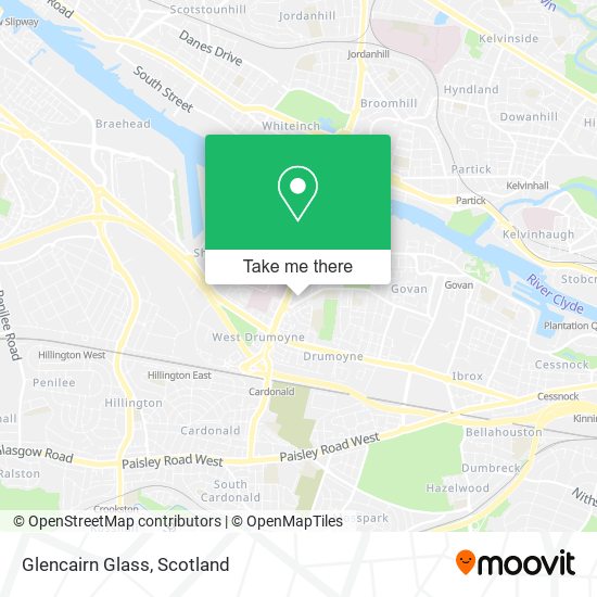 Glencairn Glass map