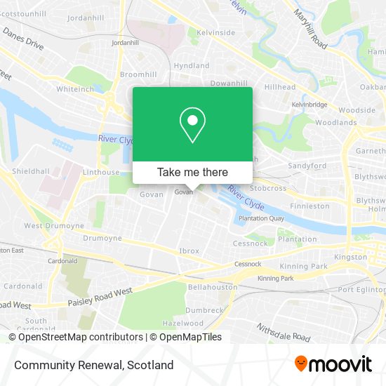Community Renewal map