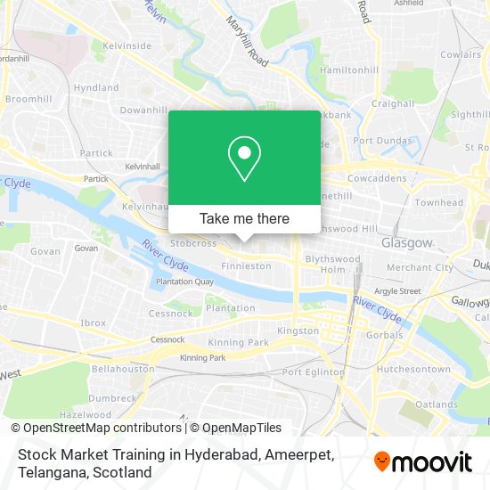 Stock Market Training in Hyderabad, Ameerpet, Telangana map