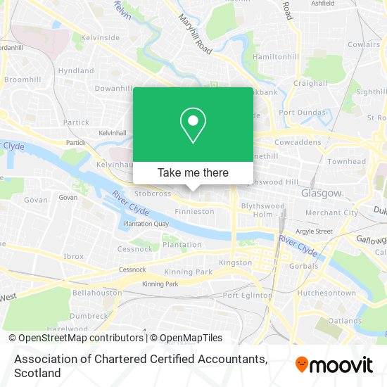 Association of Chartered Certified Accountants map