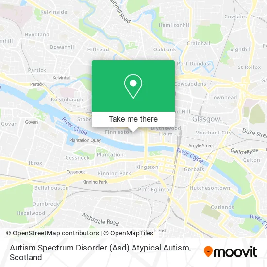 Autism Spectrum Disorder (Asd) Atypical Autism map