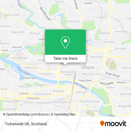 Ticketweb Uk map