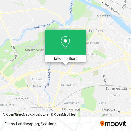 Digby Landscaping map